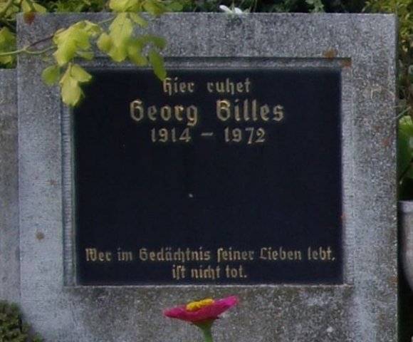 Billes Georg 1914-1972 Grabstein